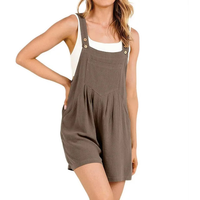 SummerEase™ | Casual Adjustable Strap Romper