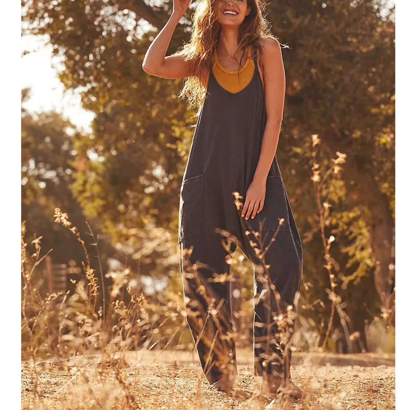 Selvaira™ | Knitted One-Piece Jumpsuit with Pockets