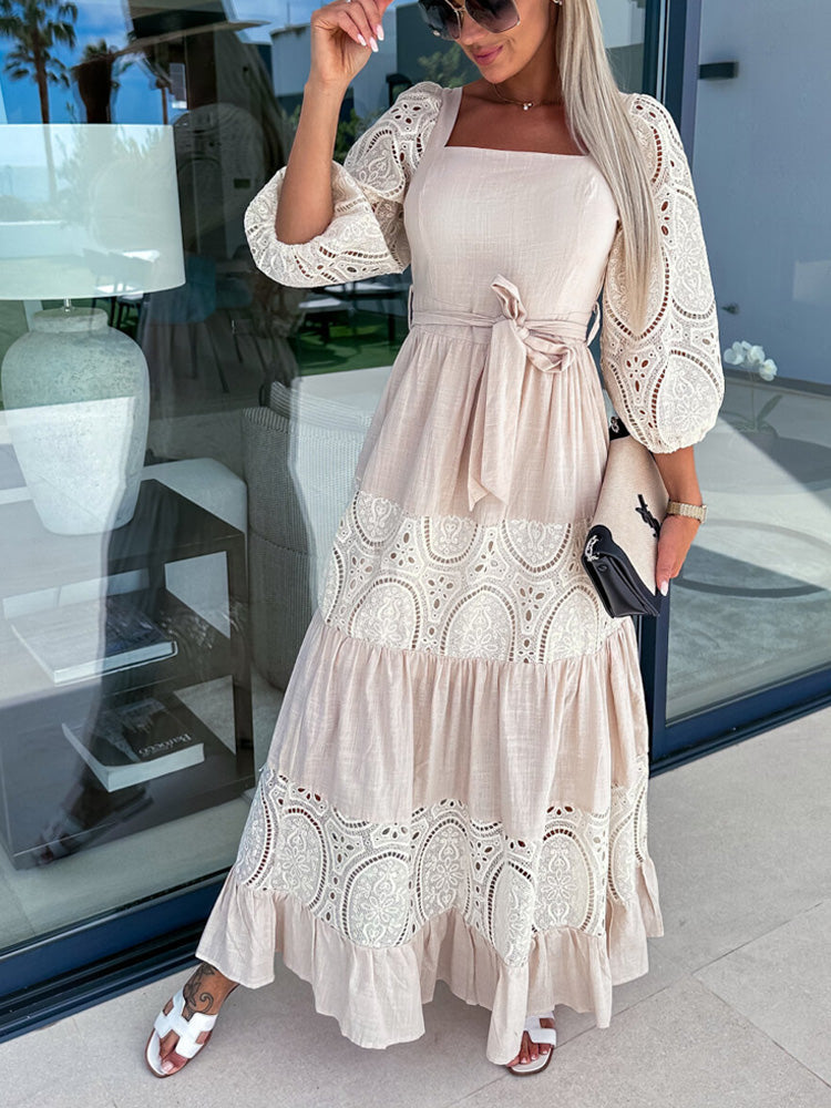 Reeven™ | Elegant Flowy Maxi Dress