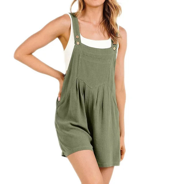 SummerEase™ | Casual Adjustable Strap Romper