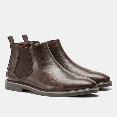 Wayne™ | Timeless Leather Chelsea Boots