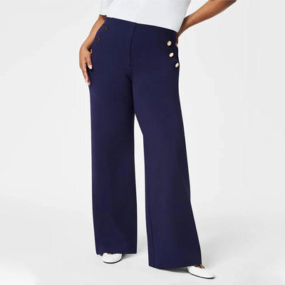 Elevate Wide-Leg Stretch Trousers