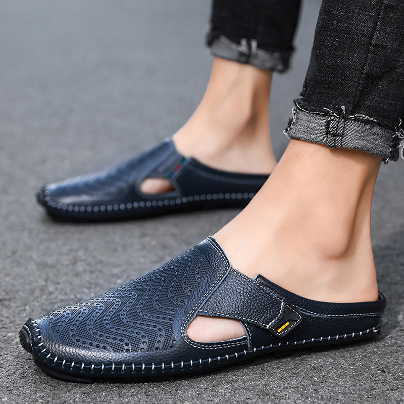 SoleVent™ Italian Leather Sandals