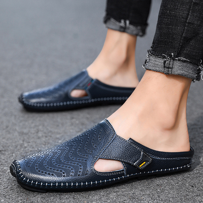 SoleVent™ Italian Leather Sandals