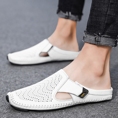 SoleVent™ Italian Leather Sandals