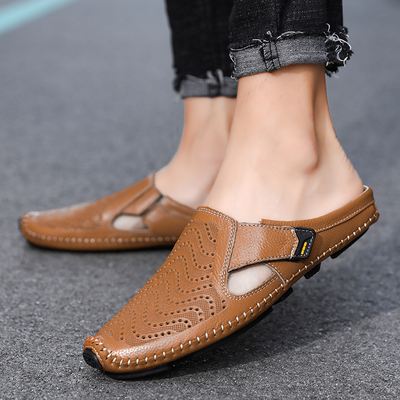 SoleVent™ Italian Leather Sandals