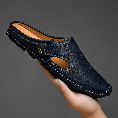 SoleVent™ Italian Leather Sandals