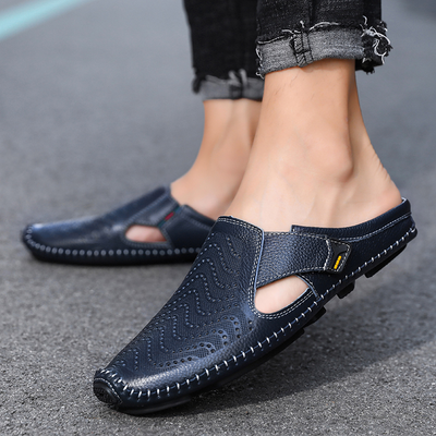SoleVent™ Italian Leather Sandals