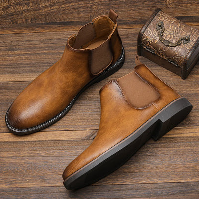 Wayne™ | Timeless Leather Chelsea Boots
