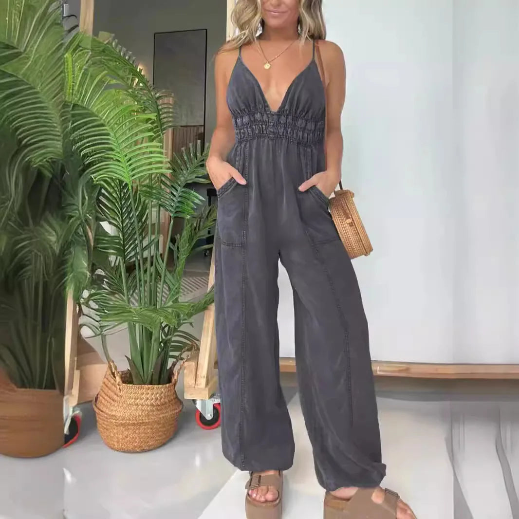 Everlyn Wide-Leg Jumpsuit
