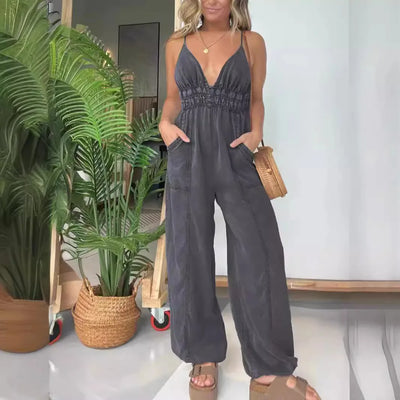 Everlyn Wide-Leg Jumpsuit