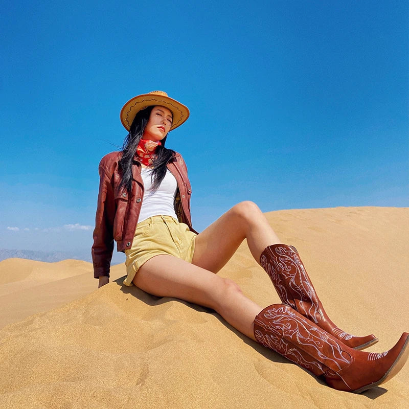 Dakota Charm Knee-High Boots