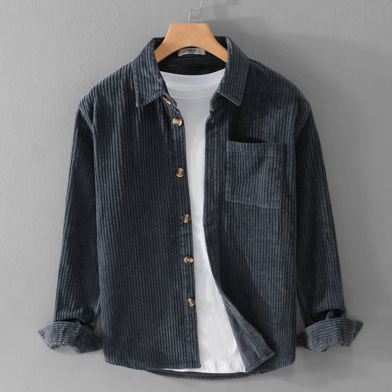 Rafael™ | Corduroy Velvet Shirt