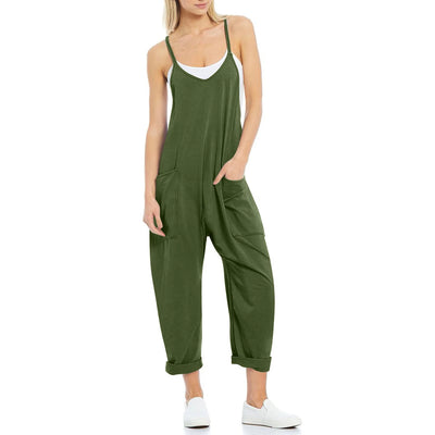 Selvaira™ | Knitted One-Piece Jumpsuit with Pockets
