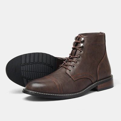 Dakota™ | Classic Leather Derby Boots