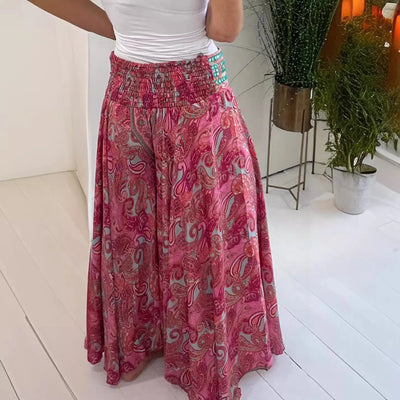 Alverra™ | Elastic Waist Wide-Leg Summer Pants