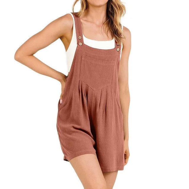SummerEase™ | Casual Adjustable Strap Romper