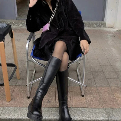 Novyra – Platform Knee-High Boots