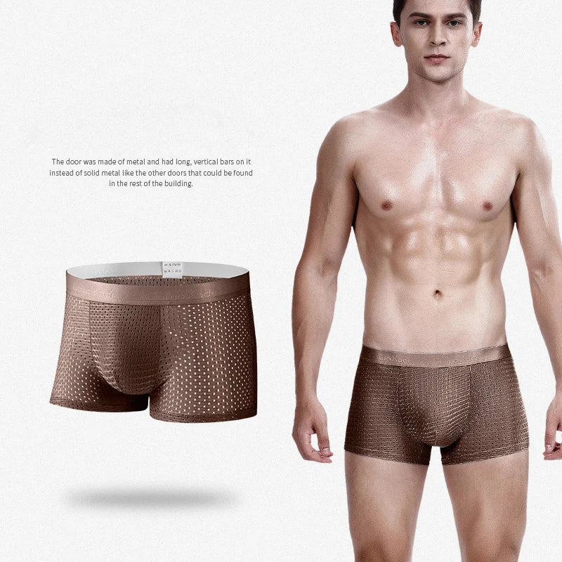 AeroFlex™ Men’s Breathable Mesh Boxers