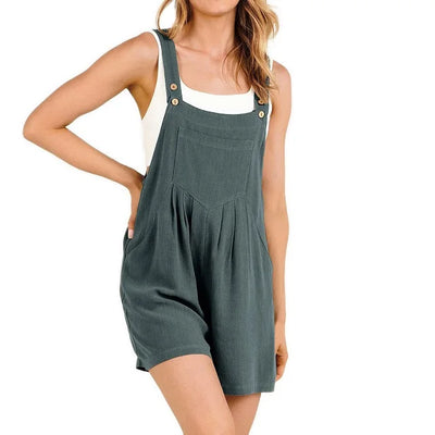 SummerEase™ | Casual Adjustable Strap Romper