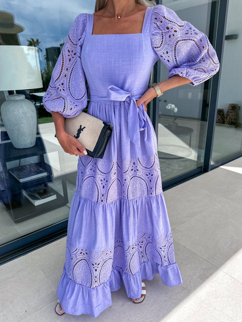 Reeven™ | Elegant Flowy Maxi Dress