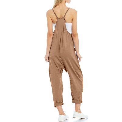 Selvaira™ | Knitted One-Piece Jumpsuit with Pockets