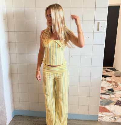 Coastal Breeze Striped Set