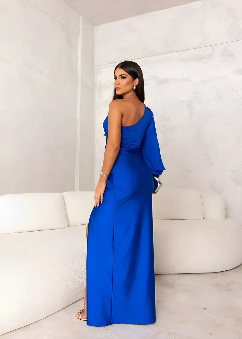 Auralisse™ | Enchanted Drape Satin Dress