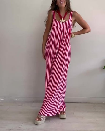 Marivelle™ | Loose Casual Striped Jumpsuit