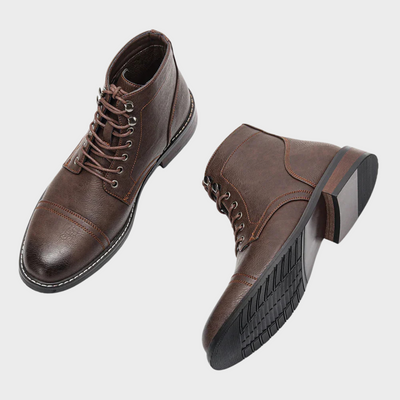 Dakota™ | Classic Leather Derby Boots