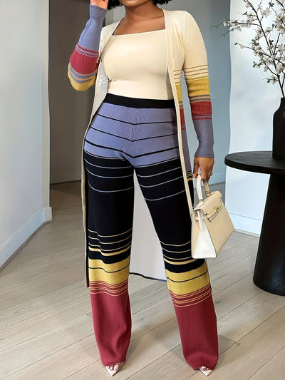 StripeEase™ Luxe Knit Set