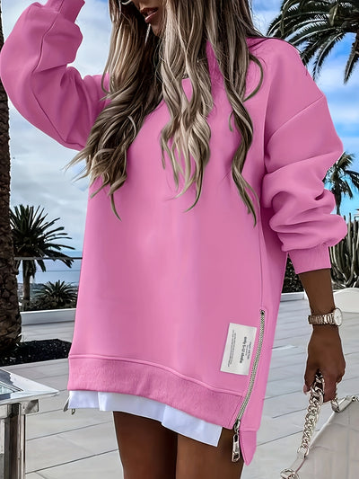 Selvianne – Side Slit Sweatshirt