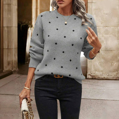 Dalira™ Polka Dot Sweater