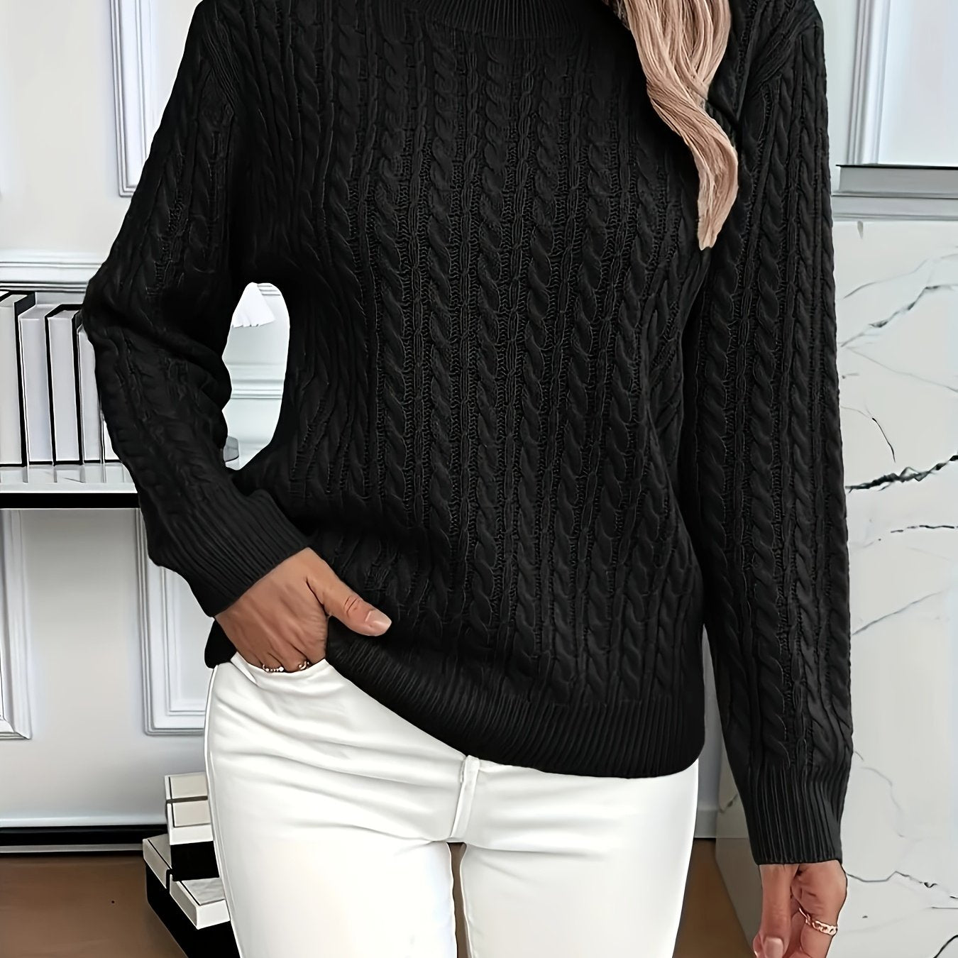 Casual Loose-Fit Sweater