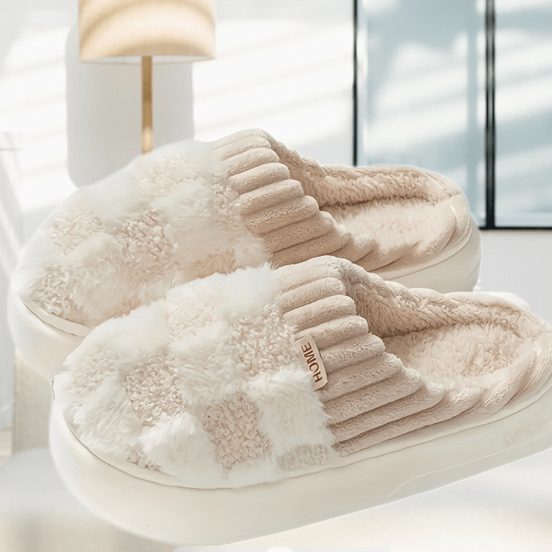 PlushEase™ Cozy Slip-On Slippers