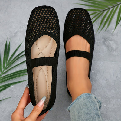 Elyra – Square-Toe Flats