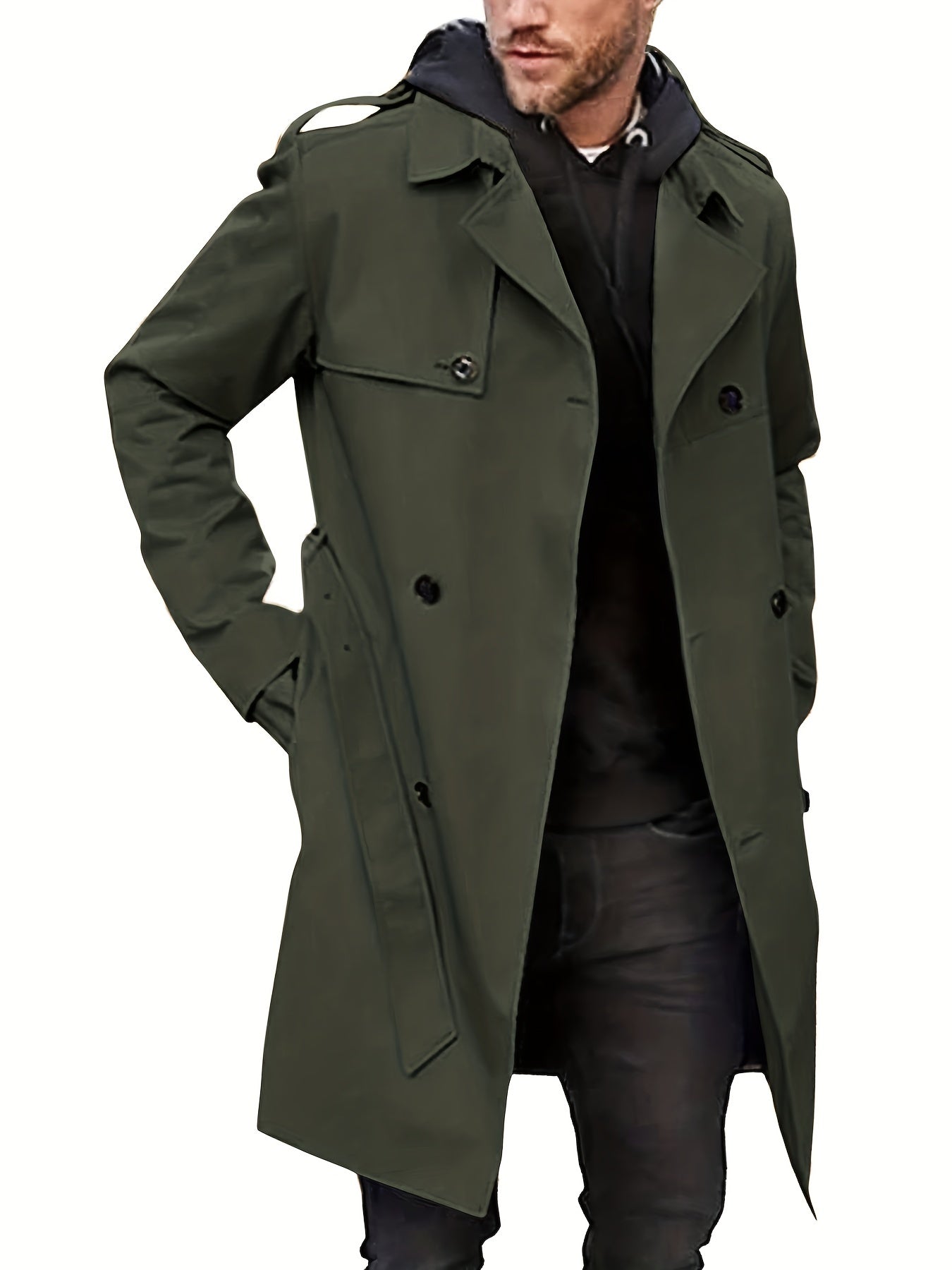 Dorian – Double-Breasted Trench Coat