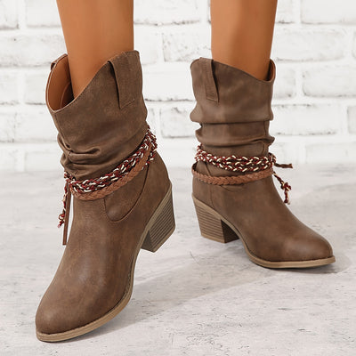 Trevina – Tassel Ankle Boots