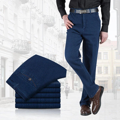 Noirden™ | High-Waist Straight Jeans for Men