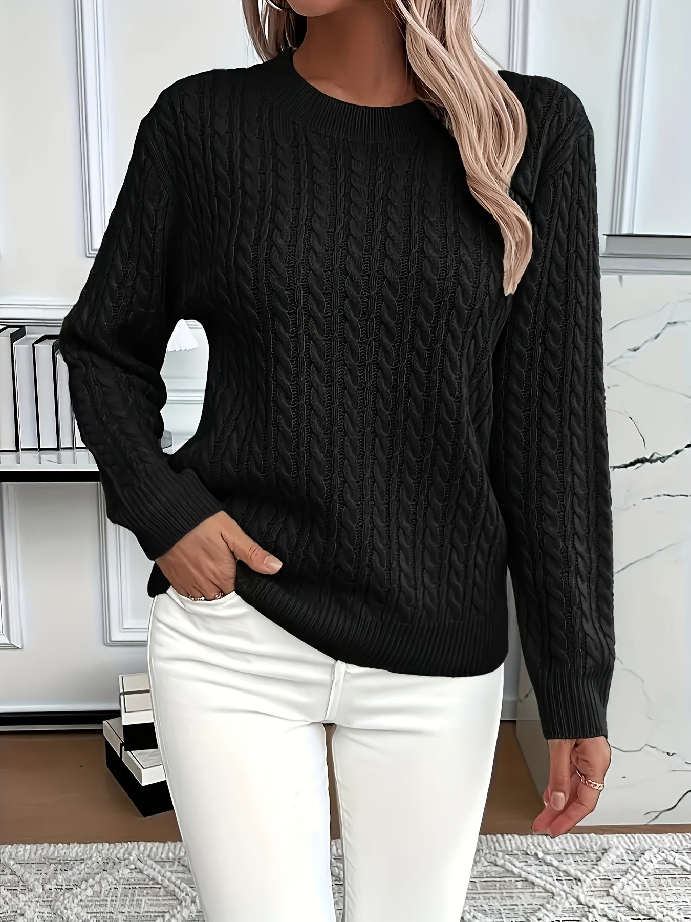 Casual Loose-Fit Sweater
