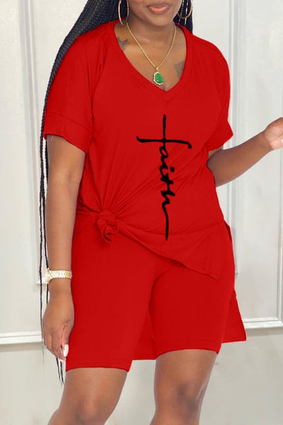 Liora™ Printed 2-Piece Skirt & Pants Set