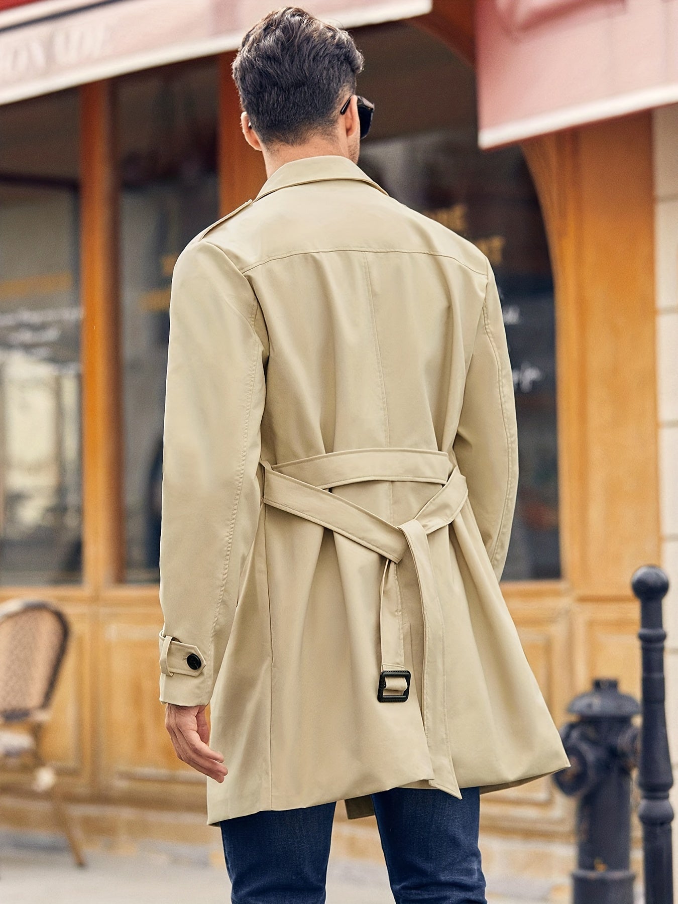 Dorian – Double-Breasted Trench Coat