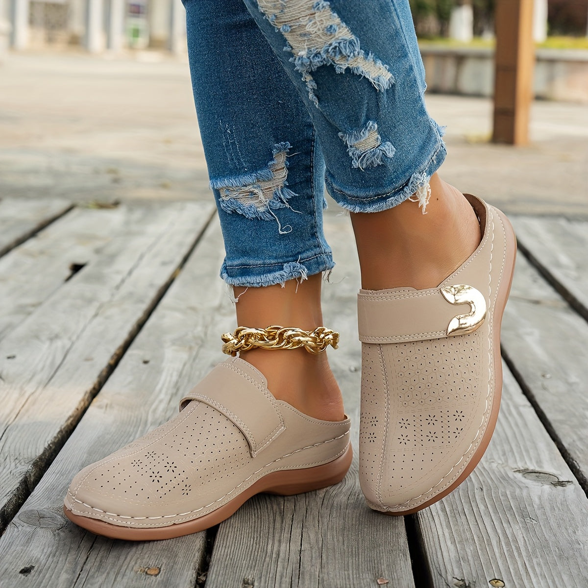 Averine – Casual Wedge Sandals