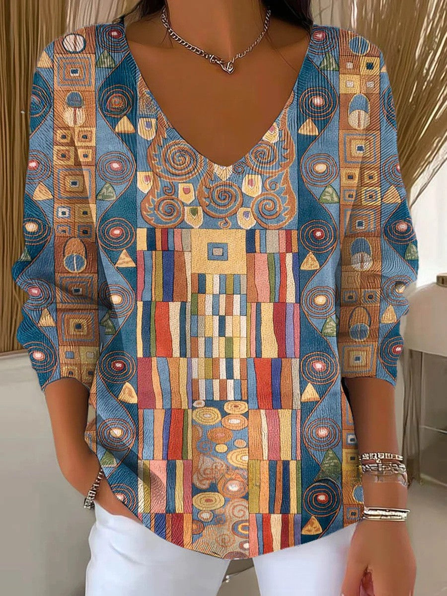 GABRIELLE™ | V-Neck Knit Sweater