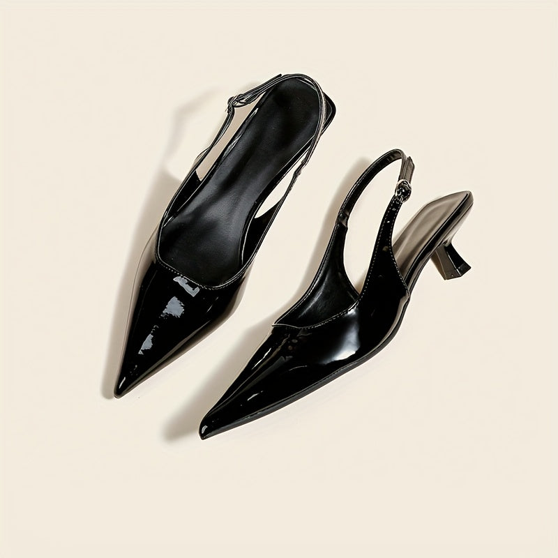 Marivane – Slingback Kitten Heels
