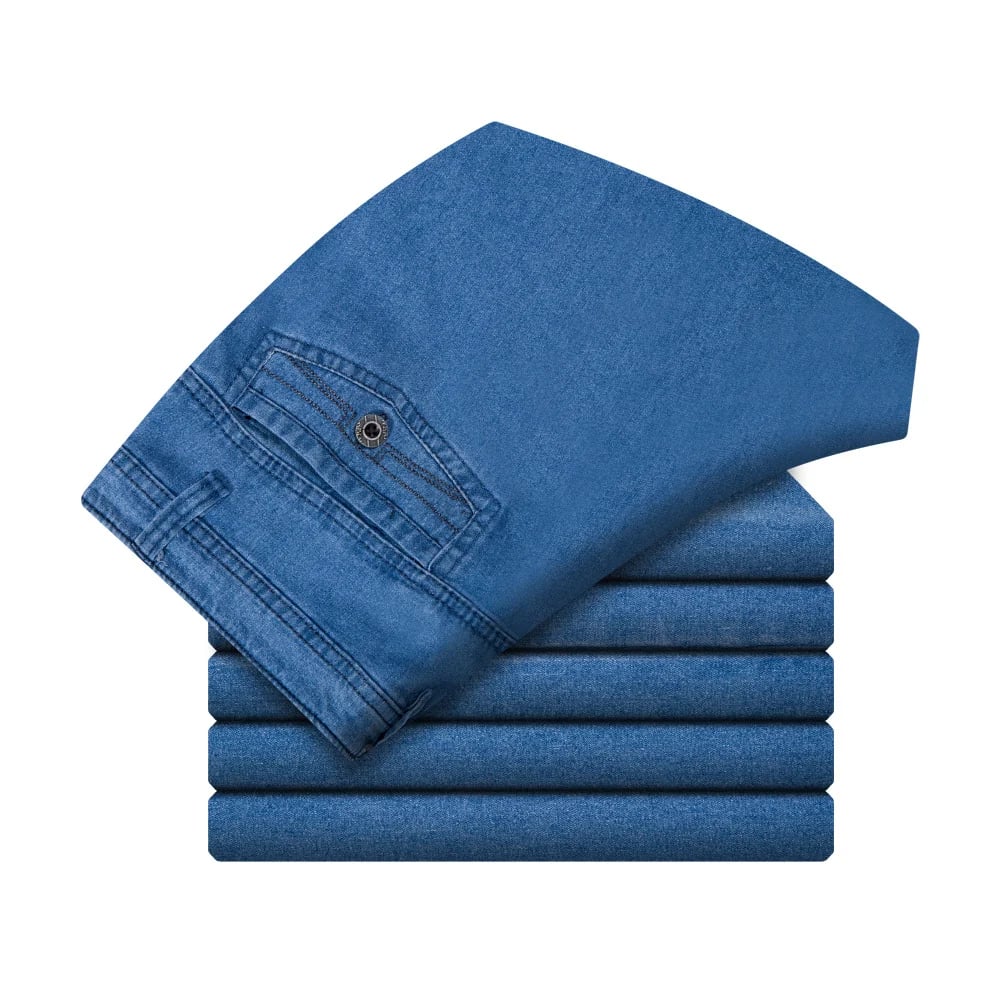 Noirden™ | High-Waist Straight Jeans for Men