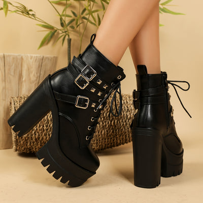 Dravelle – Chain Detail Boots