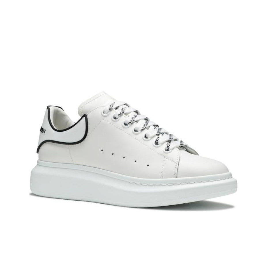 Alexander McQueen™ | Oversized White Sneakers with Black Trim