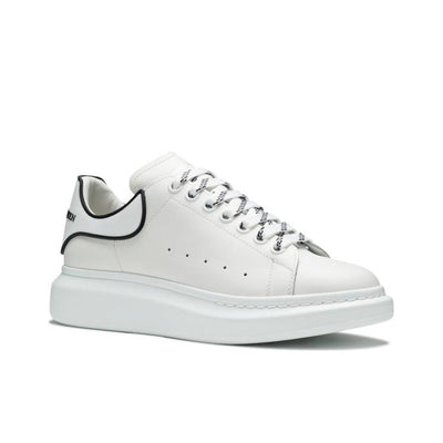 Alexander McQueen™ | Oversized White Sneakers with Black Trim