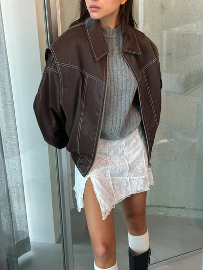 AVELINE | OVERSIZED CONTRAST JACKET